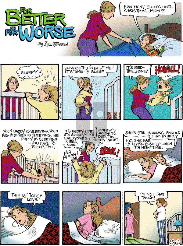 For Better or For Worse - Sunday December 7, 2008 Comic Strip