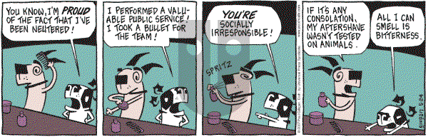 Pooch Cafe on Thursday May 24, 2007 Comic Strip