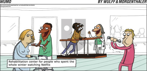 WuMo on Sunday March 24, 2019 Comic Strip