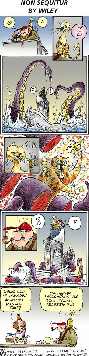 Non Sequitur on Sunday July 7, 2013 Comic Strip