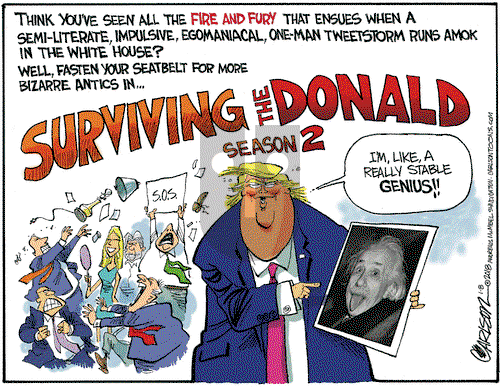 Stuart Carlson on Monday January 8, 2018 Comic Strip