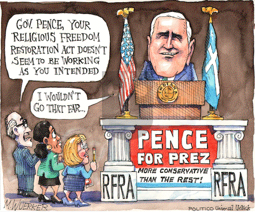 Matt Wuerker on Tuesday March 31, 2015 Comic Strip