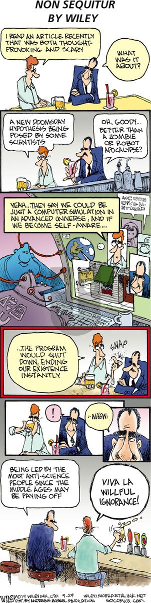 Non Sequitur on Sunday September 29, 2019 Comic Strip