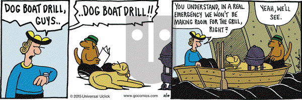 Overboard on Saturday November 14, 2015 Comic Strip
