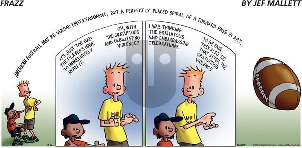 Frazz on Sunday September 16, 2018 Comic Strip