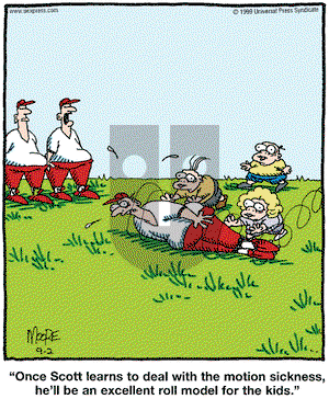 In the Bleachers - Thursday September 2, 1999 Comic Strip
