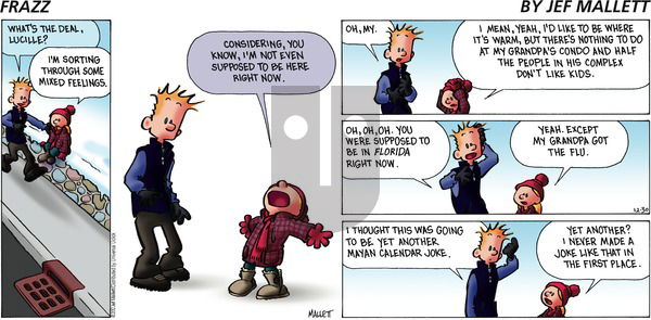 Frazz on Sunday December 30, 2012 Comic Strip