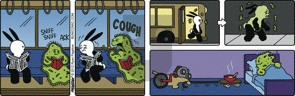 Buni on Monday January 7, 2013 Comic Strip
