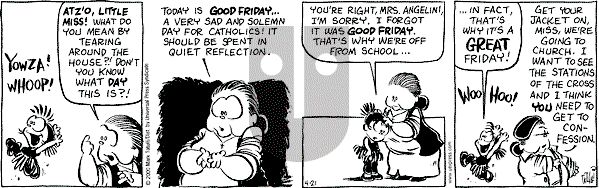 Heart of the City on Friday April 21, 2000 Comic Strip