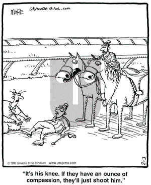 In the Bleachers on Tuesday February 3, 1998 Comic Strip