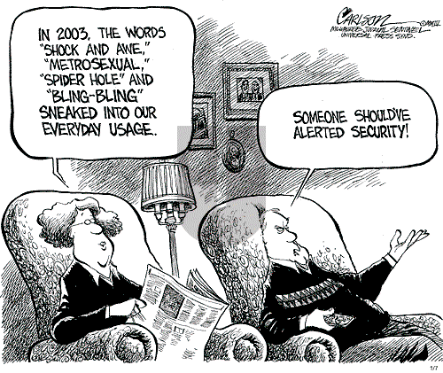 Stuart Carlson on Wednesday January 7, 2004 Comic Strip