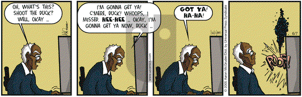 The Boondocks - Tuesday June 7, 2005 Comic Strip