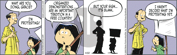 Baldo on Wednesday April 20, 2005 Comic Strip