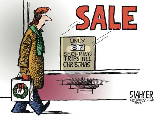 Jeff Stahler on Sunday November 9, 2014 Comic Strip