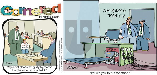 Cornered on Sunday November 4, 2018 Comic Strip