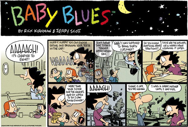 Baby Blues on Sunday July 1, 2007 Comic Strip