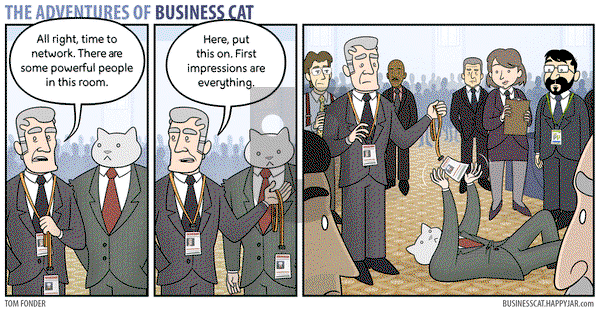 The Adventures of Business Cat - Monday November 16, 2015 Comic Strip
