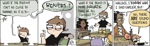 Wallace the Brave on Tuesday April 13, 2021 Comic Strip