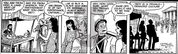 Alley Oop on Friday October 4, 1968 Comic Strip