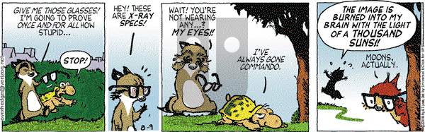 Over the Hedge on Saturday August 9, 2014 Comic Strip