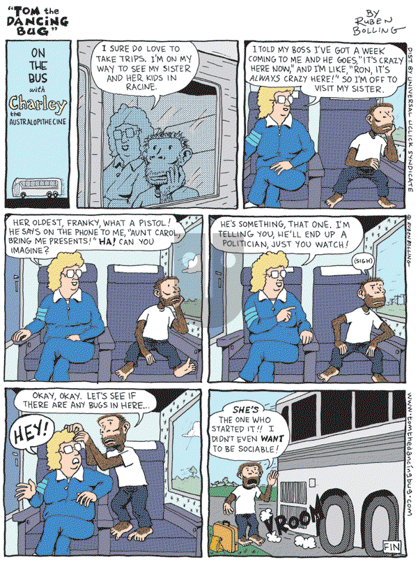 Tom the Dancing Bug on Friday March 12, 2010 Comic Strip