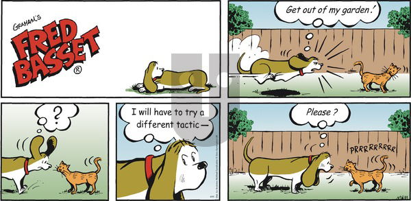 Fred Basset on Sunday April 25, 2021 Comic Strip