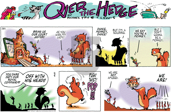 Over the Hedge on Sunday June 5, 2011 Comic Strip