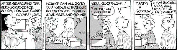 Drabble on Friday July 30, 1999 Comic Strip