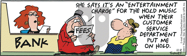 Frank and Ernest on Wednesday November 2, 2011 Comic Strip