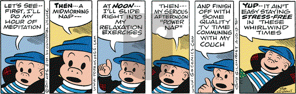 Nancy on Friday August 19, 2011 Comic Strip