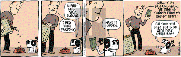 Pooch Cafe - Saturday February 25, 2012 Comic Strip
