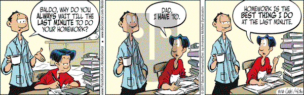 Baldo on Wednesday September 6, 2017 Comic Strip