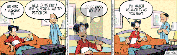 Baldo on Tuesday May 29, 2018 Comic Strip