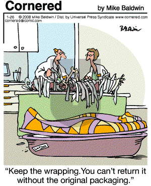 Cornered - Saturday January 26, 2008 Comic Strip