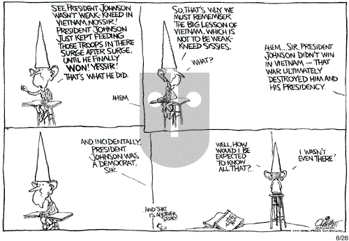 Pat Oliphant on Tuesday August 28, 2007 Comic Strip