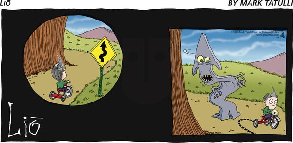 Lio on Sunday April 18, 2010 Comic Strip