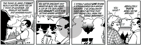 Doonesbury - Friday August 18, 1995 Comic Strip