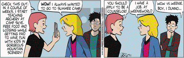 Luann on 2025-07-01 Comic Strip