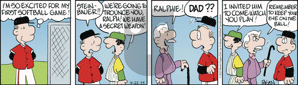 Drabble on Tuesday April 22, 2025 Comic Strip