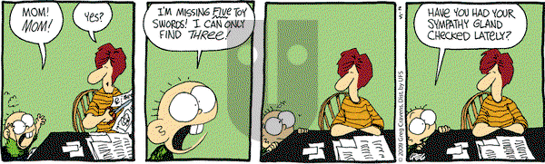The Buckets on Thursday February 5, 2009 Comic Strip