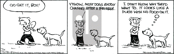 Red and Rover on Tuesday October 25, 2005 Comic Strip