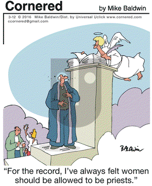 Cornered on Saturday March 12, 2016 Comic Strip