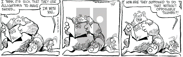 The Grizzwells on Tuesday February 25, 1997 Comic Strip
