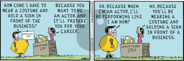 Grand Avenue on Tuesday August 6, 2019 Comic Strip