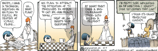 Non Sequitur - Friday December 4, 2009 Comic Strip
