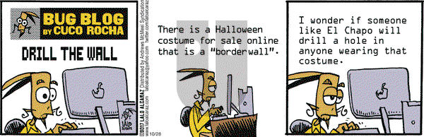 La Cucaracha on Saturday October 28, 2017 Comic Strip