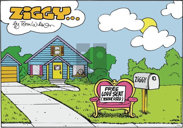 Ziggy on Sunday July 13, 2025 Comic Strip