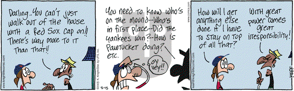 The Knight Life on Friday May 15, 2009 Comic Strip