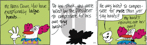 The Knight Life on Saturday February 11, 2017 Comic Strip