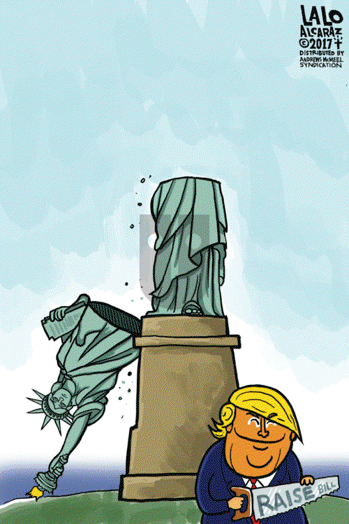 Lalo Alcaraz on Friday August 4, 2017 Comic Strip